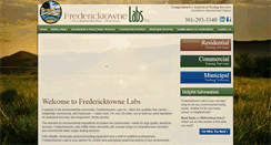 Desktop Screenshot of fredericktownelabs.com