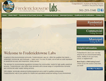 Tablet Screenshot of fredericktownelabs.com